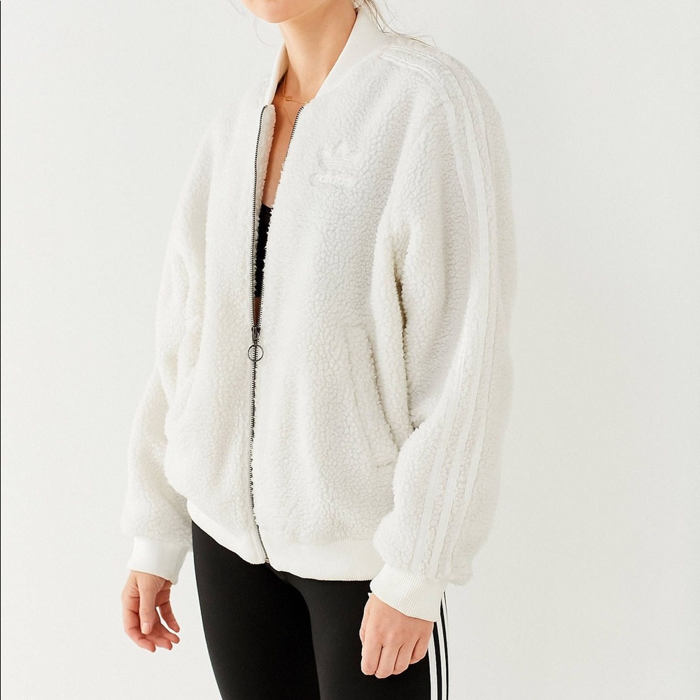 Women’s Adidas Originals Superstar Sherpa Jacket